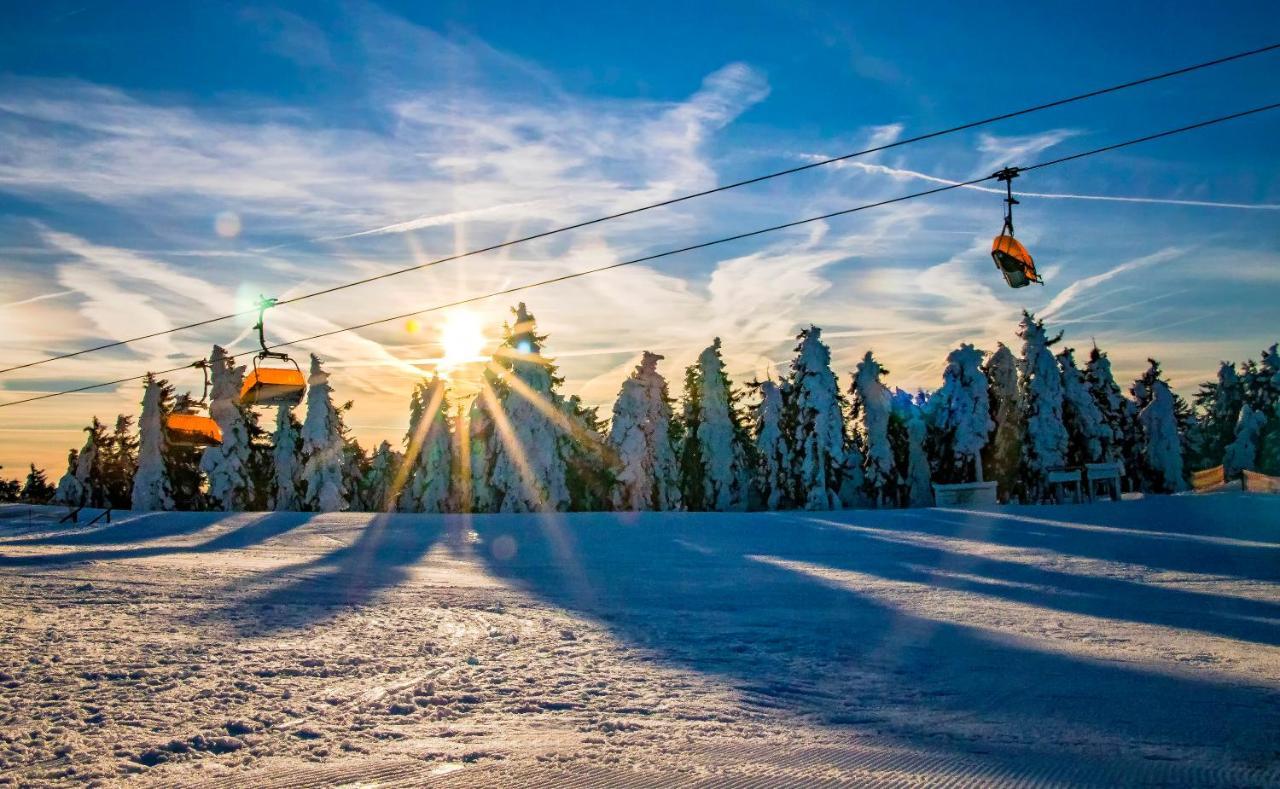 K2 Aparthotel Klinovec Views - Mezonet Apt Лоучна-под-Клиновцем Экстерьер фото